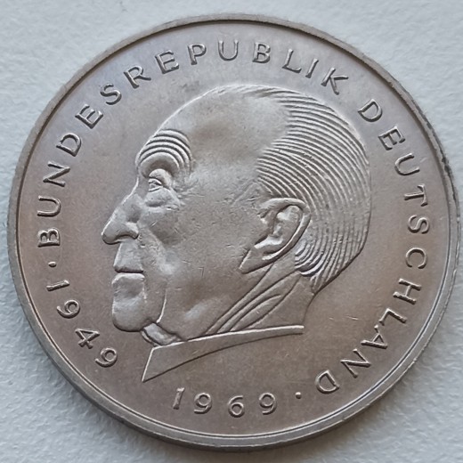 Vokietija. 2 markės 1982 F.