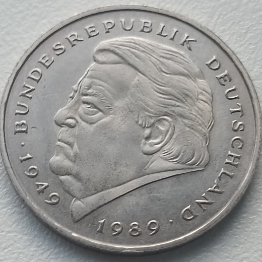 Vokietija. 2 markės 1990 m.