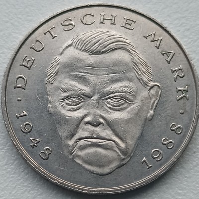 Vokietija. 2 markės 1991 G. Vokietija. 2 markės 1991 G.