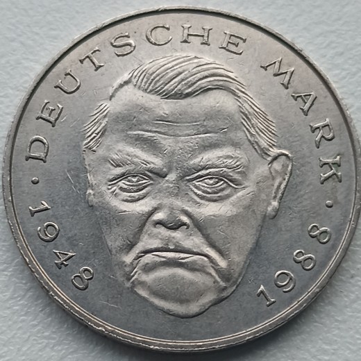 Vokietija. 2 markės 1991 G. Vokietija. 2 markės 1991 G.