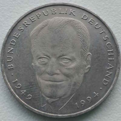Vokietija. 2 markės 1994 F. Vokietija. 2 markės 1994 F.