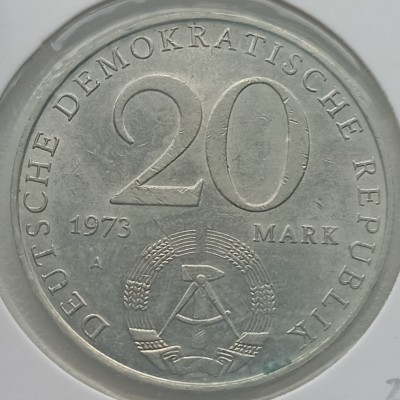 Vokietija. 20 markių 1973 m.