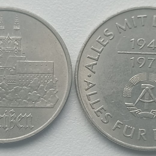 Vokietija. 5 ir 10 markių.