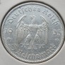 Vokietija. 5 markės 1935 E. Sidabras.