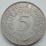 Vokietija. 5 markės 1951 D. Sidabras. Vokietija. 5 markės 1951 D. Sidabras.