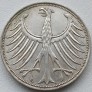 Vokietija. 5 markės 1965 D. Sidabras. Vokietija. 5 markės 1965 D. Sidabras.
