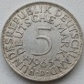 Vokietija. 5 markės 1965 D. Sidabras. Vokietija. 5 markės 1965 D. Sidabras.