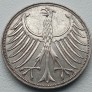 Vokietija. 5 markės 1966 D. Sidabras. Vokietija. 5 markės 1966 D. Sidabras.