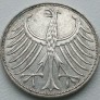 Vokietija. 5 markės 1969 G. Sidabras.