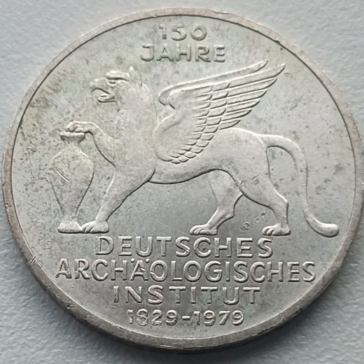 Vokietija. 5 markės 1979 m. Sidabras. Vokietija. 5 markės 1979 m. Sidabras.