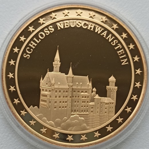 Vokietija. Atminimo medalis paauksuotas.