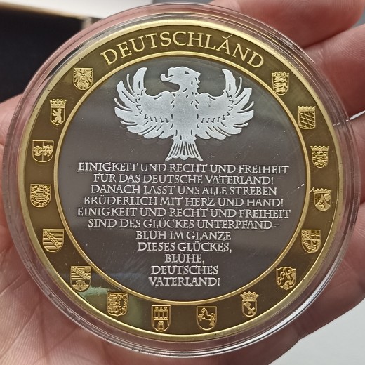 Vokietija. Atminimo medalis. Vokietija. Atminimo medalis.