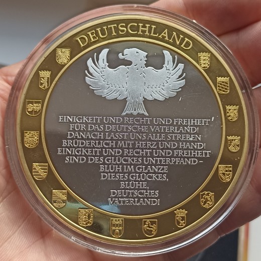 Vokietija. Atminimo medalis. Vokietija. Atminimo medalis.
