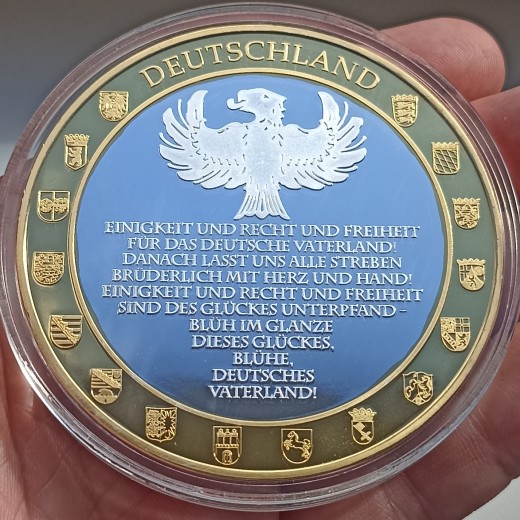 Vokietija. Branderburgo vartai. Medalis. Vokietija. Branderburgo vartai. Medalis.