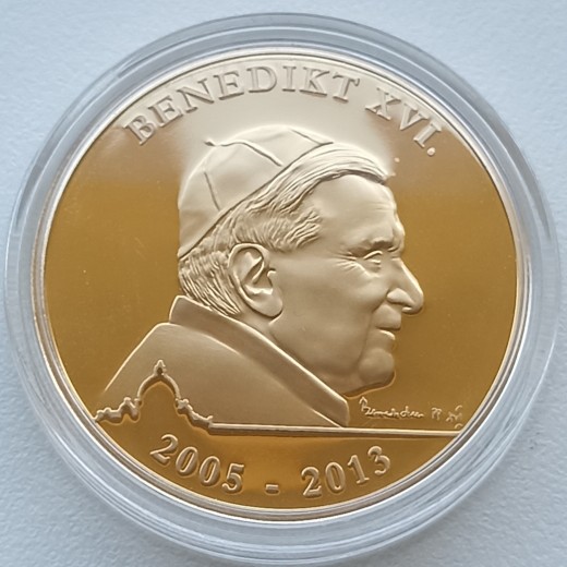 Vokietija. Medalis popiežiaus Benedikto XVI atminimui Vokietija. Medalis popiežiaus Benedikto XVI atminimui
