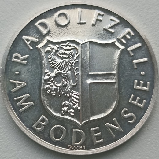 Vokietija. Pasidabruotas medalis. 1976 m.