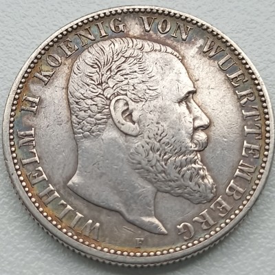 Vokietija. Wutenbergas. 2 markės 1904 m.