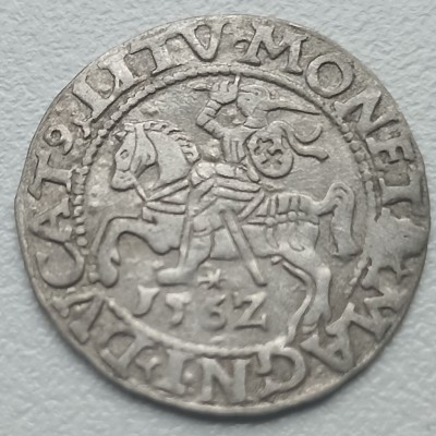 Žygimanto Augusto pusgrašis 1562 m.